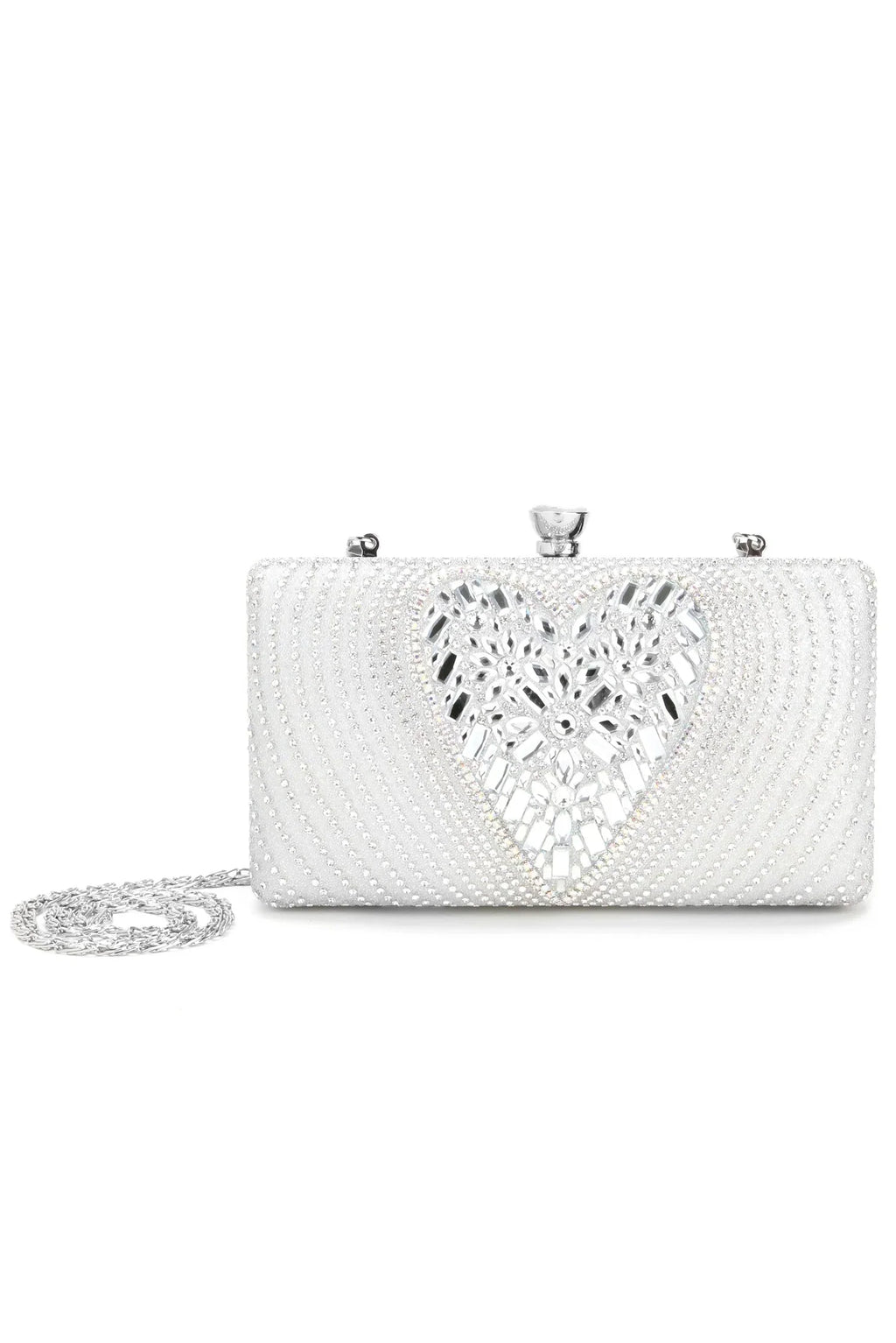 Until Midnight Rhinestone Clutch