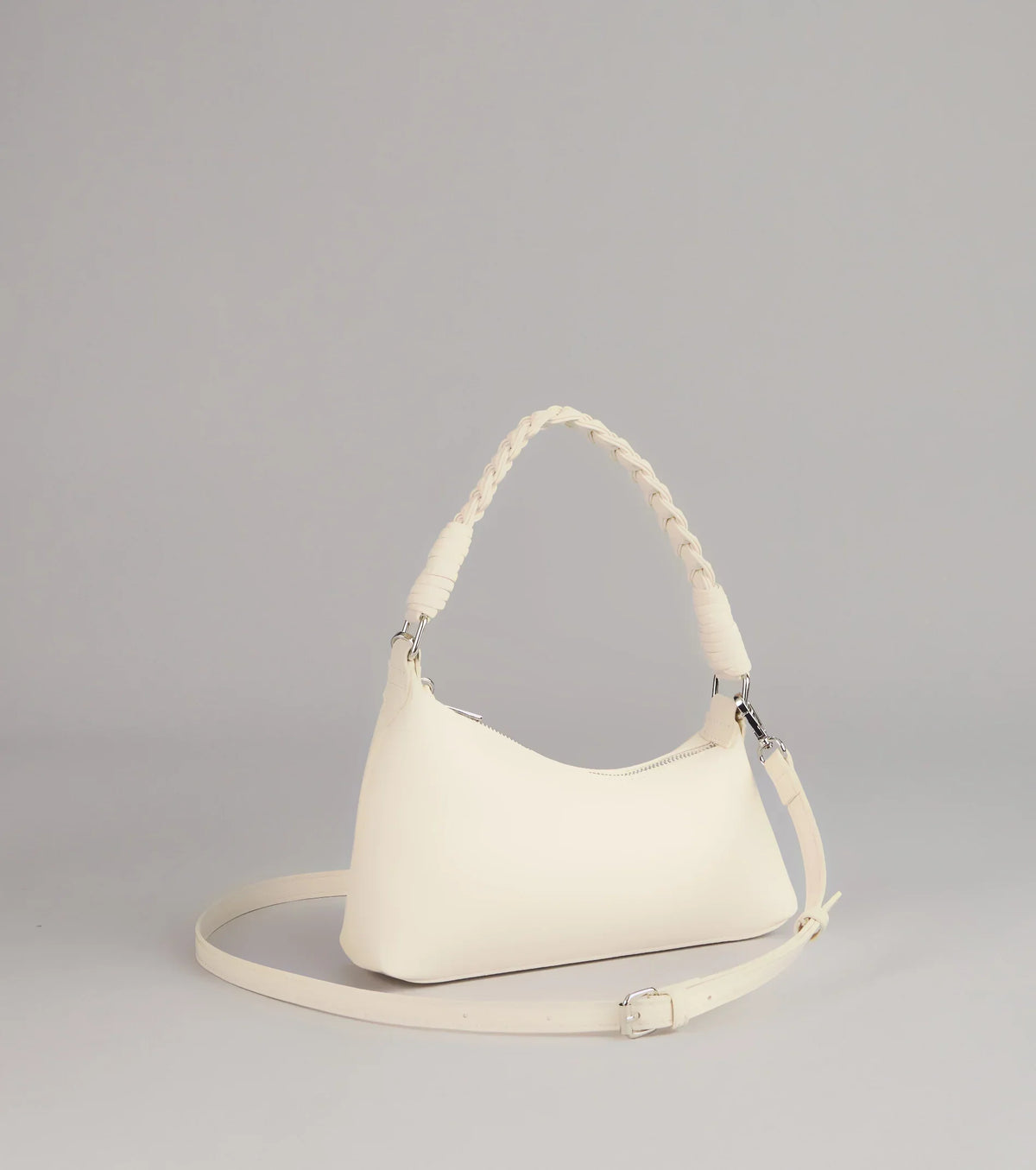 Carried Away Braided Strap Shoulder Bag