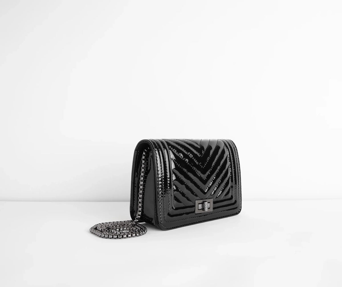 Quilted Crossbody Edgy Purse