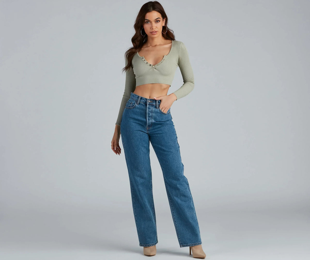 Snap A Pose Crop Top