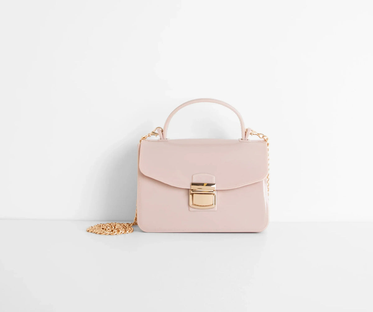 Do Whats Best 4 U Jelly Cross-body Purse