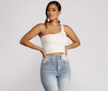One Shoulder Wonder Crop Top