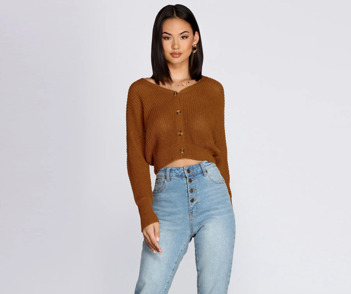 Keeping Knit Cute Cardigan