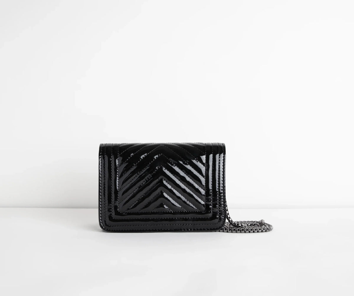 Quilted Crossbody Edgy Purse