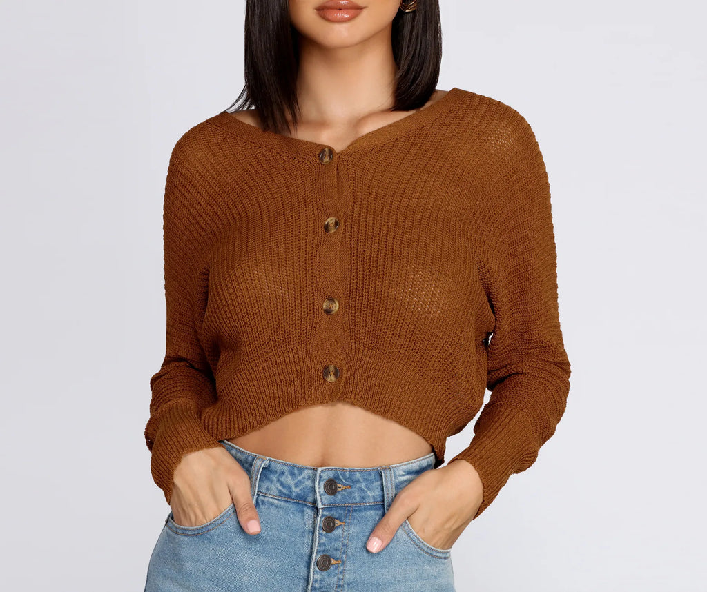 Keeping Knit Cute Cardigan