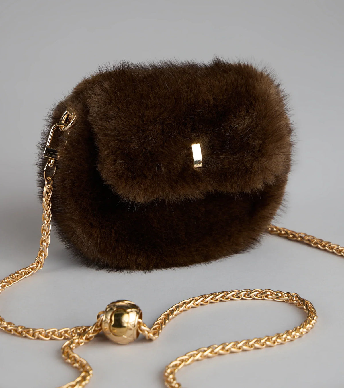 Fluff Factor Mini Crossbody Bag
