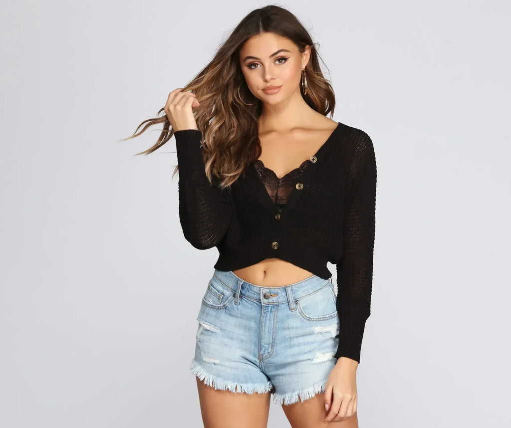 Keeping Knit Cute Cardigan