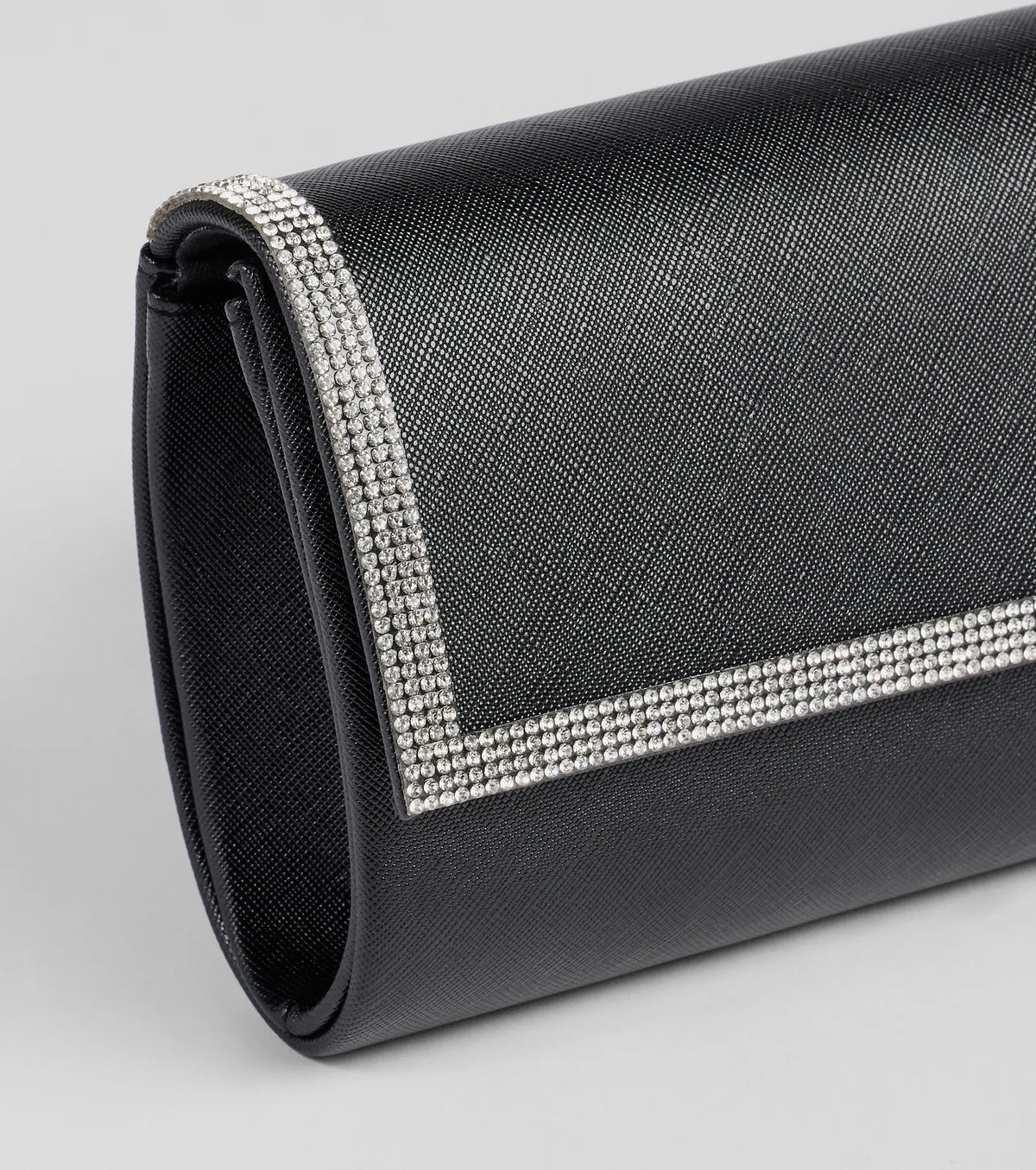Sparkle Scene Rhinestone Foldover Clutch